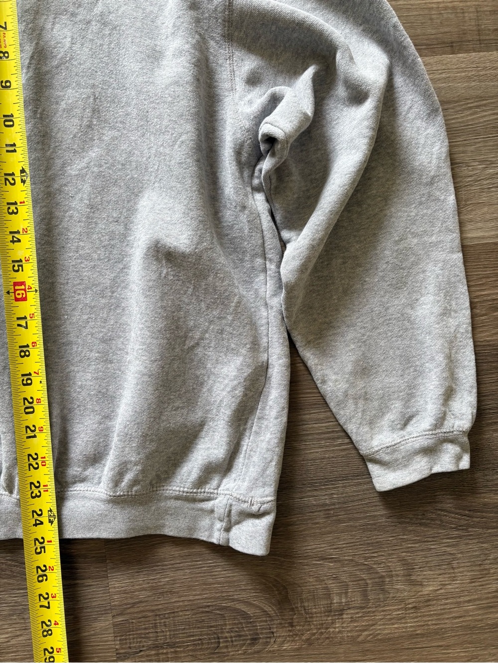 MTA Sport Grey Crewneck Sweatshirt XL - Heavyweight Fleece - GUC
